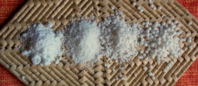 Farinhas de tapioca e sagu