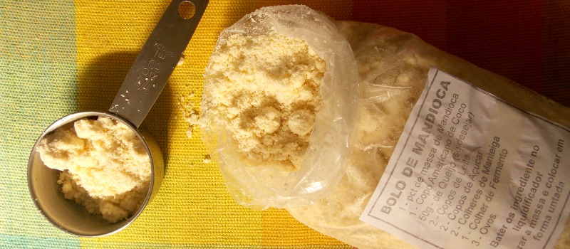 massa de mandioca